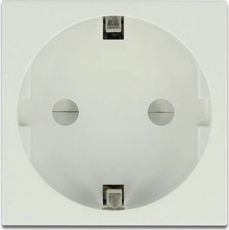 DeLOCK Easy 45 Schutzkontakt-Steckdose, weiß, 10er-Pack (81320) – Bild 2 von 2