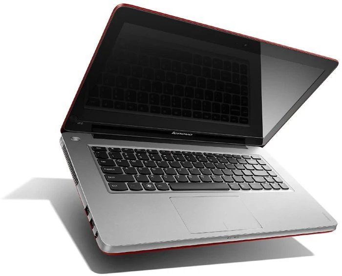Lenovo IdeaPad U410, rot, Core i5-3337U, 4GB RAM, 24GB SSD, 1TB HDD, GeForce 710M, DE
