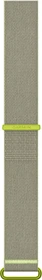 Garmin Cirqa Handgelenk Ersatzarmband Nylon S/M citron grey