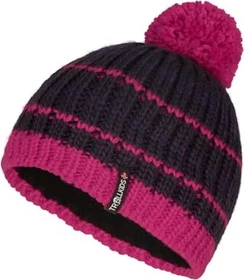 Trollkids Hafjell Bobble Mütze dark pink (Junior)