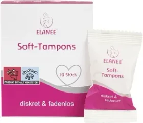 Elanee Soft-Tampons, 10 Stück