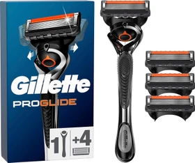 Gillette ProGlide Rasierer + 4 Wechselklingen