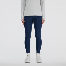New Balance Sleek Pocket High Rise 27" Legging Hose lang nb navy (Damen)