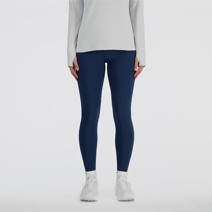 New Balance Sleek Pocket High Rise 27" Legging Hose lang (Damen)
