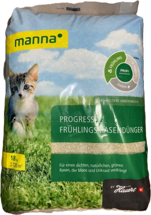 Manna Progress Frühlings Rasendünger, 2.5kg (676072)