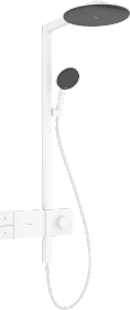 Hansgrohe Raindance Alive S Showerpipe 300 1jet EcoSmart mit ShowerSelect Comfort mattweiß