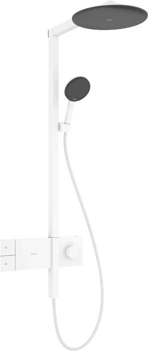 Hansgrohe Raindance Alive S Showerpipe 300 1jet EcoSmart mit ShowerSelect Comfort mattweiß