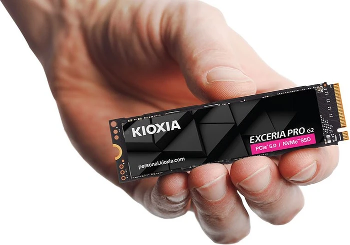 KIOXIA EXCERIA PRO G2 SSD 2048GB, M.2 2280 / M-Key / PCIe 5.0 x4, Heatspreader