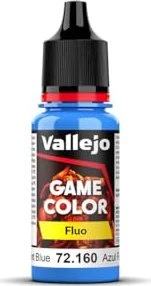 Vallejo Game Color rev.2 fluorescent blue, 18ml