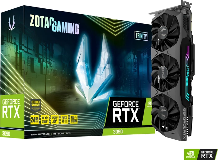 Zotac Gaming GeForce RTX 3090 Trinity, 24GB GDDR6X, HDMI, 3x DP