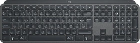 Logitech MX Keys, schwarz, USB/Bluetooth, FR