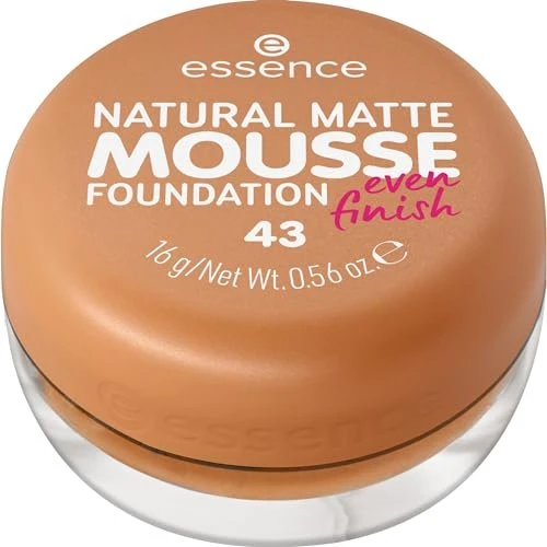 Essence Natural Matte Mousse Foundation #43, 16g