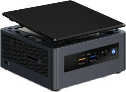 Intel NUC 8 Home Mini PC - Crimson Canyon - NUC8i3CYSN, Core i3-8121U, 4GB RAM, 1TB HDD, Radeon 540