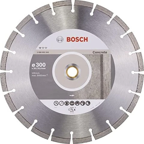 Bosch Professional Standard for Concrete Diamanttrennscheibe, 300x2.8x20mm, 1 Stück