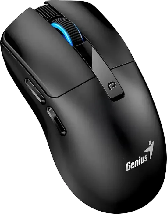 Genius NX-8280S BT Lightweight Wireless Rechargeable Silent Mouse, schwarz, USB/Bluetooth