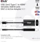 Club 3D USB Gen2 Type C to HDMI 4K120Hz HDR10 with DSC 1.2 Active Adapter M/F Vorschaubild