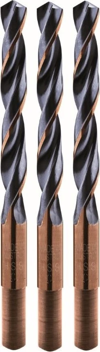 Alpen Sprint Master HSS DIN338 Metallspiralbohrer, 3.2x36x65mm, 3 Stück