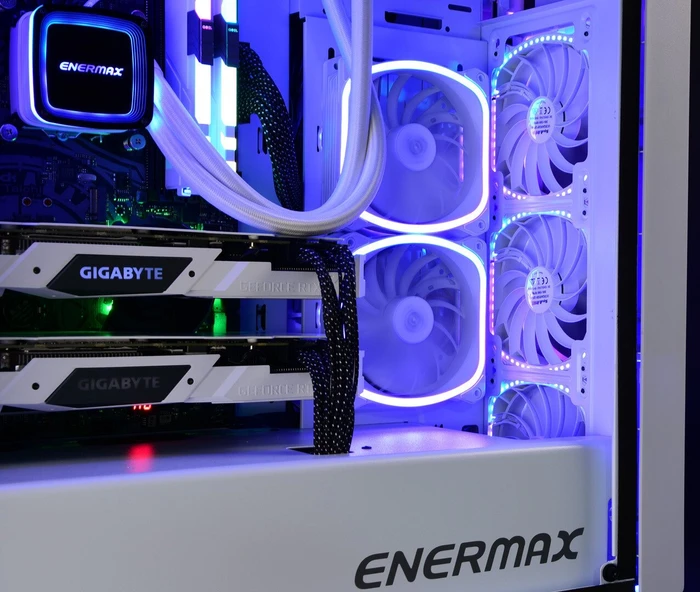 Enermax SquA RGB White, weiß, 120mm