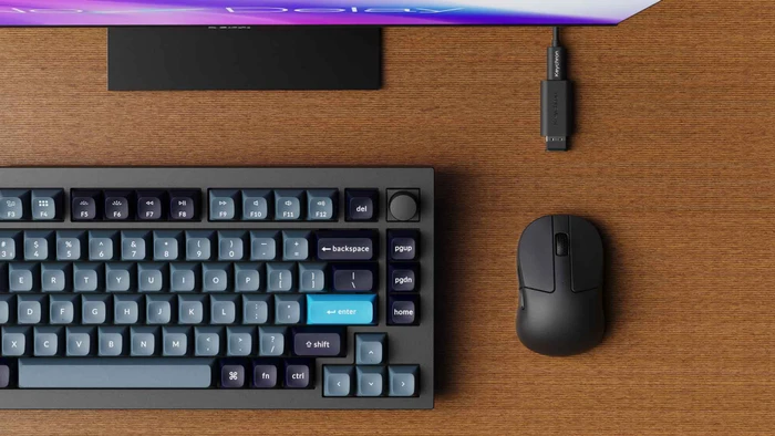 Keychron M4 Wireless Mouse schwarz, USB/Bluetooth