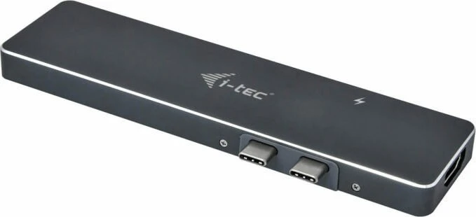 i-tec Thunderbolt 3 Metal Docking Station for Apple MacBook Pro/Air + Power Delivery, Thunderbolt 3 [Stecker]