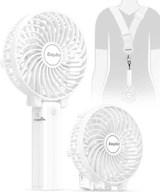 EasyAcc Handventilator/Tischventilator weiß