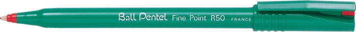 Pentel Ball Fine Point R50 0.4mm rot Tintenroller (Mine)