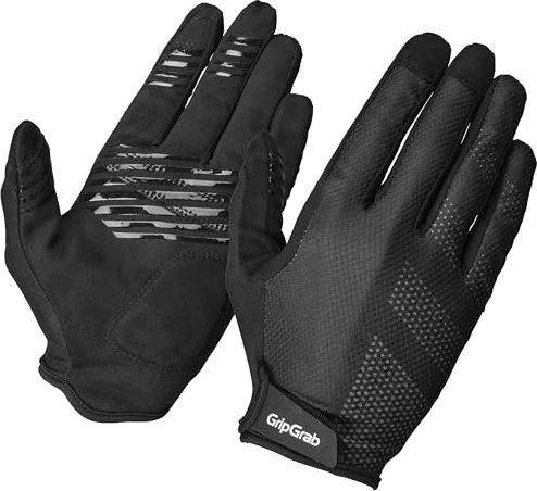 GripGrab Ride RC Lite Padded Summer Fahrradhandschuhe schwarz