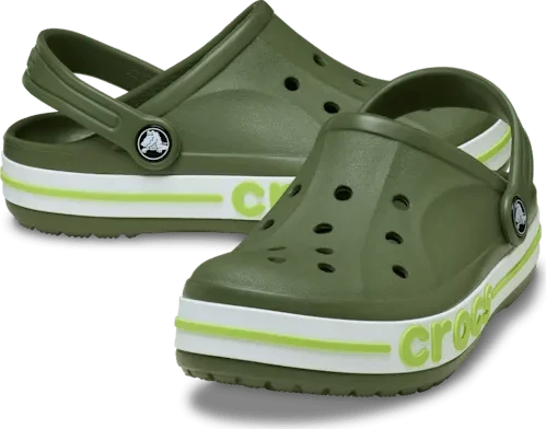Crocs Bayaband army green/lime punch (Junior)
