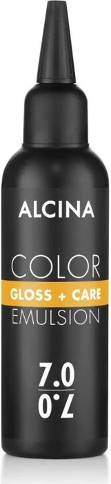 Alcina Color Gloss + Care Emulsion Haartönung 7.0 mittelblond, 100ml