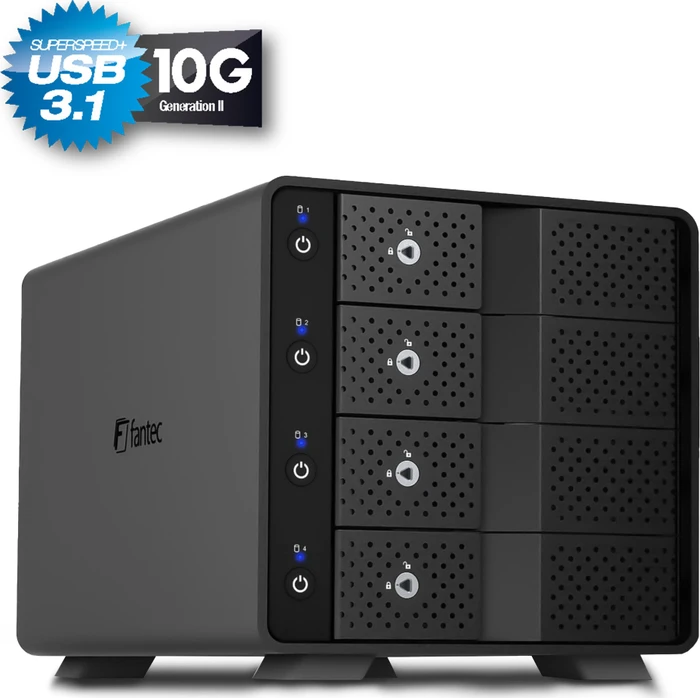 Fantec MB-X4U31, 3.5", USB-C 3.1