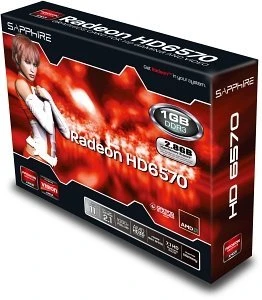 Sapphire Radeon HD 6570 HyperMemory, 1GB DDR3, VGA, DVI, HDMI, lite retail