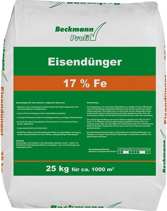 Beckmann Eisendünger, 25kg