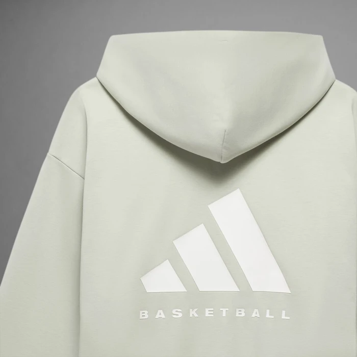 adidas Basketball Hoodie halo green