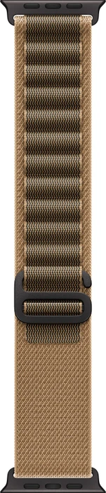 Apple Alpine Loop Medium für Apple Watch Ultra (49mm) wüstensand/titan schwarz