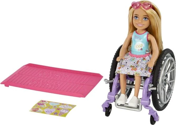 Mattel Barbie - Chelsea im Rollstuhl blond