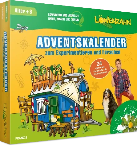 Franzis Löwenzahn - Adventskalender zum Experimentieren und Forschen