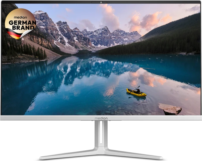 Medion Signium 27 S1 All-in-One PC, silber, Core 5 210H, 16GB RAM, 1TB SSD