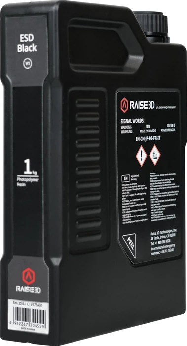 Raise3D ESD V1 Black, 1.00kg