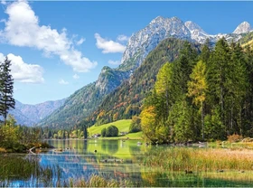 Castorland Mountain Refuge in the Alps