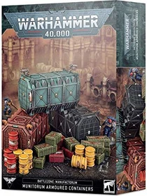 Games Workshop Warhammer 40.000 - Battlezone: Manufactorum - Munitorum Armoured Containers