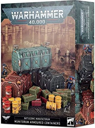 Games Workshop Warhammer 40.000 - Battlezone: Manufactorum - Munitorum Armoured Containers
