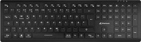 Sharkoon OfficePal K30W Wireless Keyboard, schwarz, USB, DE (4044951042333)