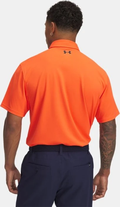 Under Armour Tee To Green Pique Poloshirt kurzarm fire/black (Herren)
