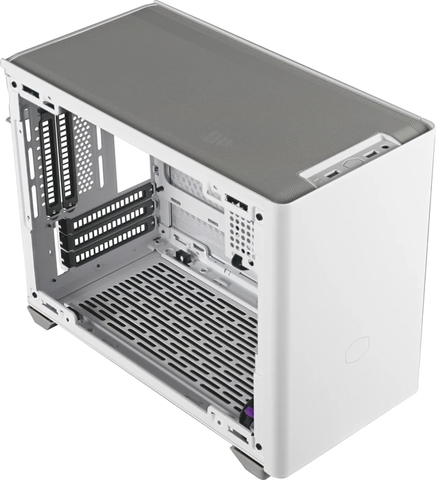 Cooler Master MasterBox NR200P, weiß, Glasfenster, Mini-ITX