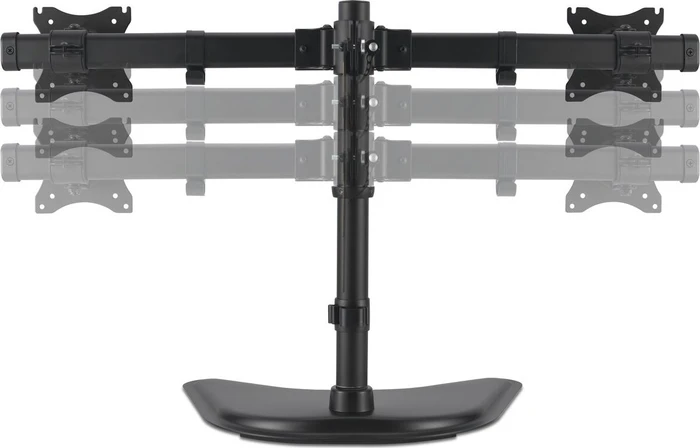 Kensington SmartFit Ergo Freistehender Dual Monitorarm schwarz
