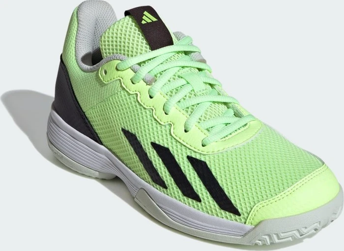 adidas Courtflash green spark/aurora black/lucid lemon (Junior)