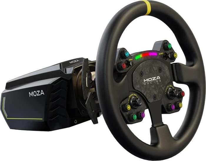MOZA RS V2 Round Leder Lenkrad (PC)