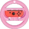 Hori Mario Kart Racing Wheel Attachment Peach rosa (Switch 2) Vorschaubild