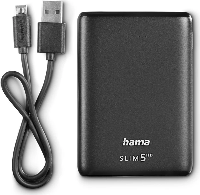 Hama Power Pack Slim 5HD 5000mAh schwarz