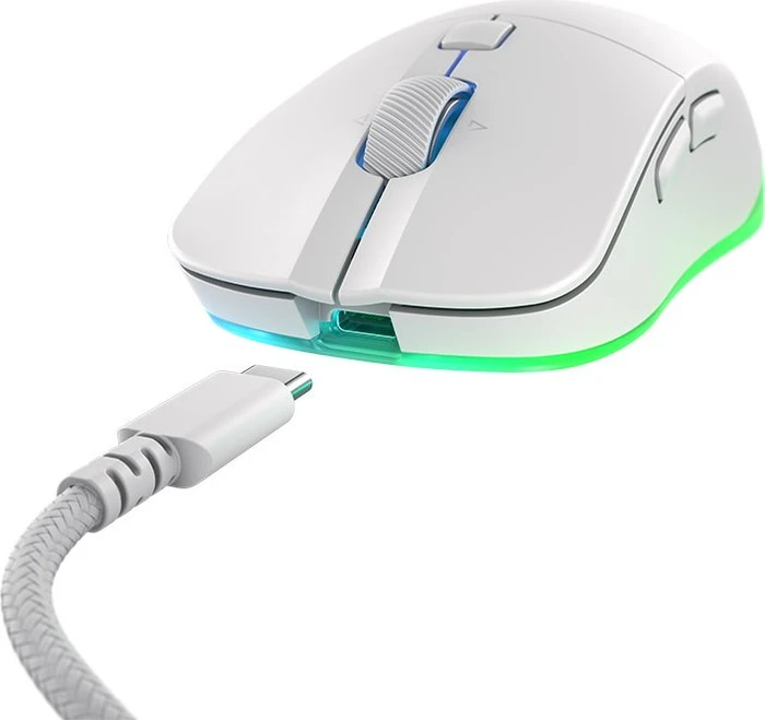 Cherry Xtrfy M50 Wireless weiß, USB/Bluetooth